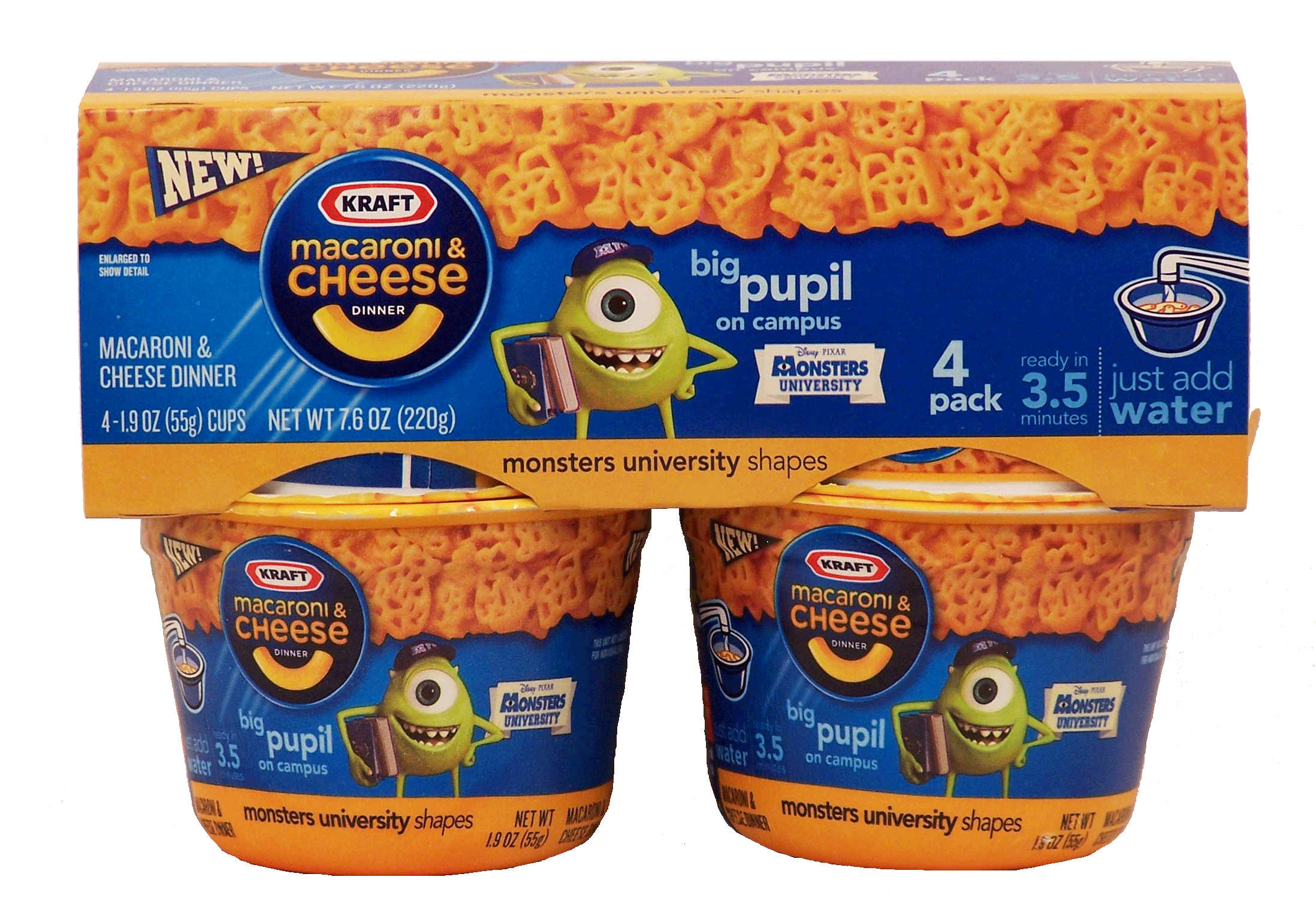 Kraft  macaroni & cheese dinner, microwaveable, Nickelodean Paw Patrol Full-Size Picture